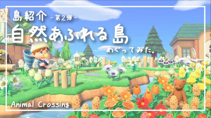 【あつ森】島紹介 9割完成した自然な島の紹介です。【あつまれどうぶつの森】【Animal Crossing】【島紹介】