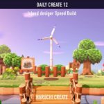 【あつ森】飛行場前の作業動画：DAILY CREATE12【島クリエイト|Speed Build】