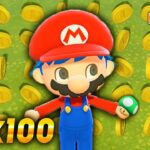 マリオのコインを100枚集めたら1UPキノコが出現する説!!【あつ森】【あつまれどうぶつの森検証】