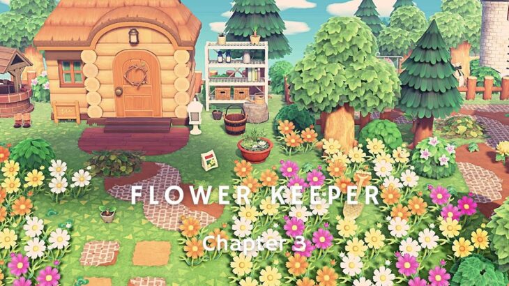 【あつ森】花咲く島の、花咲くお庭｜FLOWER KEEPER【Case3:Flowery Spring-Bright Summer｜島クリエイター】