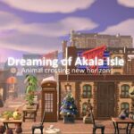 あつ森島紹介 Akala Isle 夢訪問【あつまれどうぶつの森】細部まで作り込まれた美しい街並み Akala島を紹介します