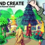 【あつ森】リアルタイム島作り！極上のジャングル島を目指して。レインフォレス島をつくる！【島クリエイター】
