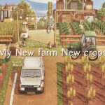 【あつ森】田舎の野菜と麦畑 アプデの新家具 | New crops Farming | Speed build | Animal crossing new horizons 【島クリ】