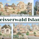 【あつ森/夢訪問】開放的な白くて長閑な遠景が楽しめる”Weiβerwald島”～島紹介｜Island Tour ￤AnimalCrossing～